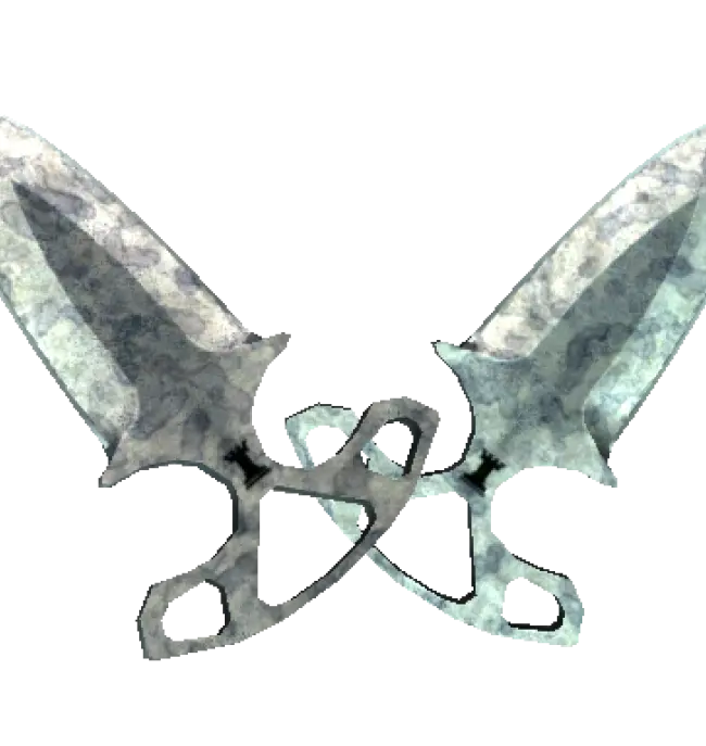 ★ StatTrak™ Shadow Daggers | Stained (Battle-Scarred)