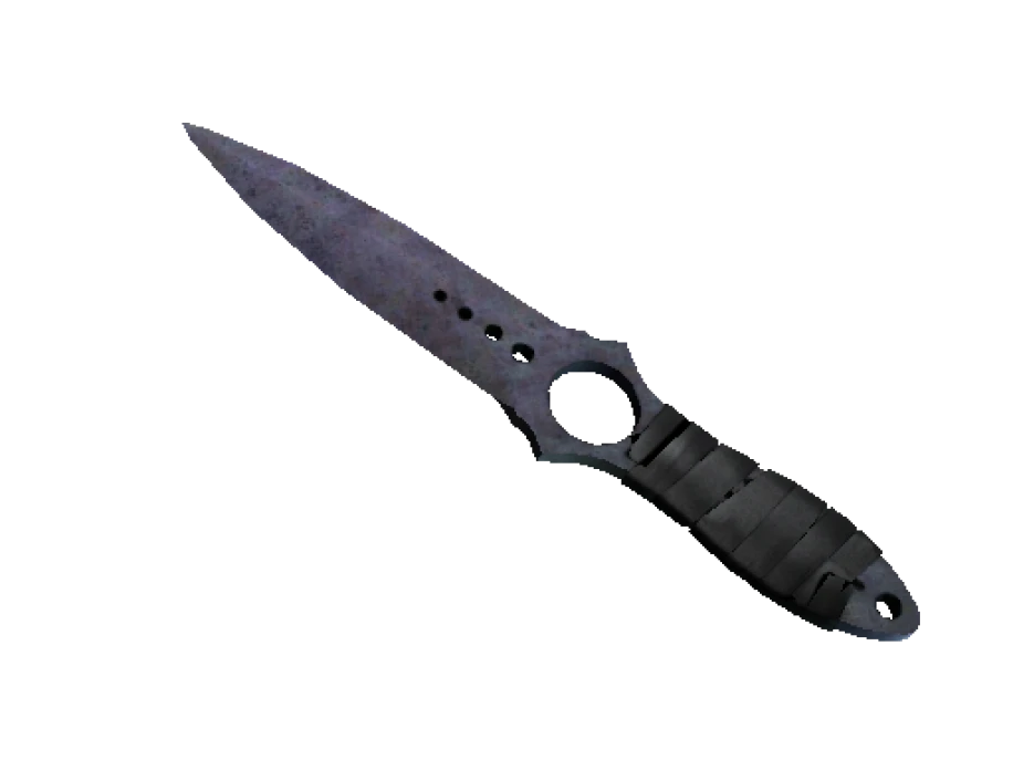 ★ StatTrak™ Skeleton Knife | Blue Steel (Battle-Scarred)