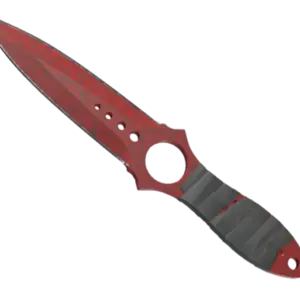 ★ StatTrak™ Skeleton Knife | Crimson Web (Well-Worn)