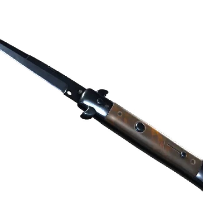 ★ StatTrak™ Stiletto Knife | Blue Steel (Well-Worn)