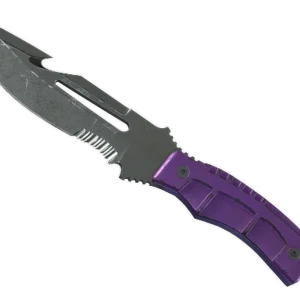 ★ Survival Knife | Ultraviolet (Battle-Scarred)