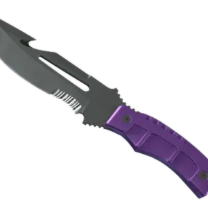 ★ Survival Knife | Ultraviolet (Well-Worn)