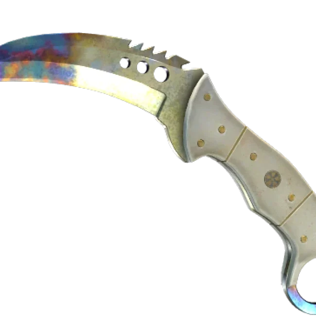 ★ Talon Knife | Case Hardened (Well-Worn)