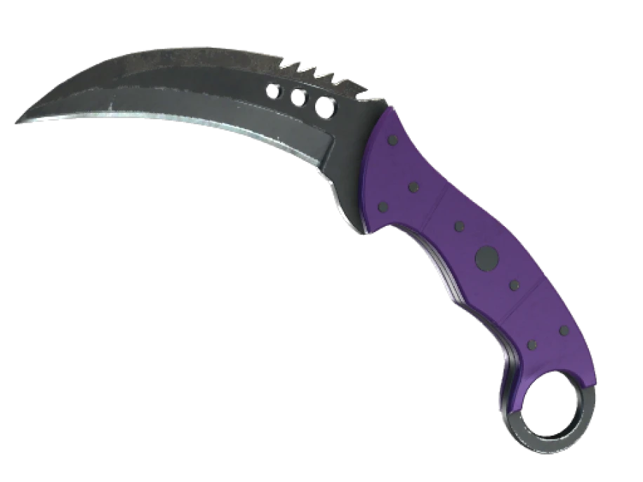 ★ Talon Knife | Ultraviolet (Well-Worn)