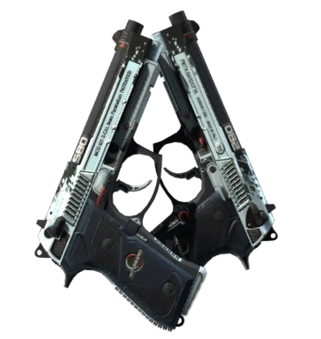Dual Berettas | Dezastre (Minimal Wear)