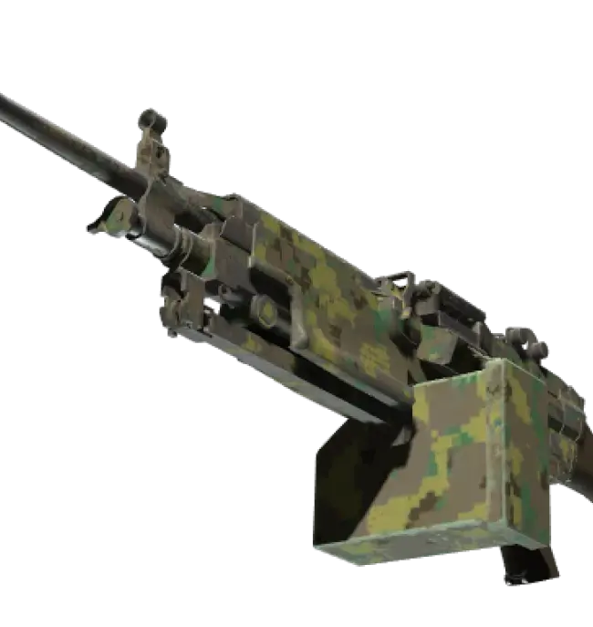 M249 | Jungle DDPAT (Well-Worn)