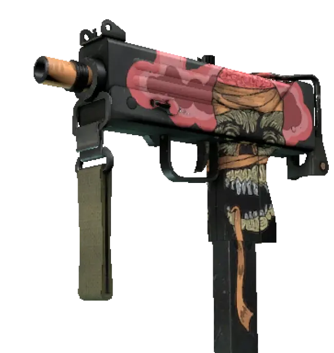 MAC-10 | Curse (Well-Worn)