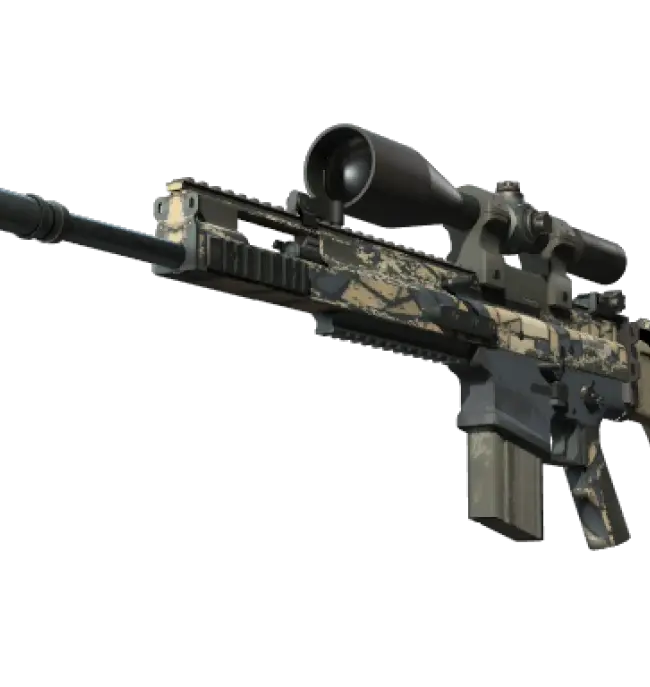 SCAR-20 | Stone Mosaico (Well-Worn)