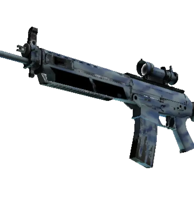 SG 553 | Wave Spray (Well-Worn)