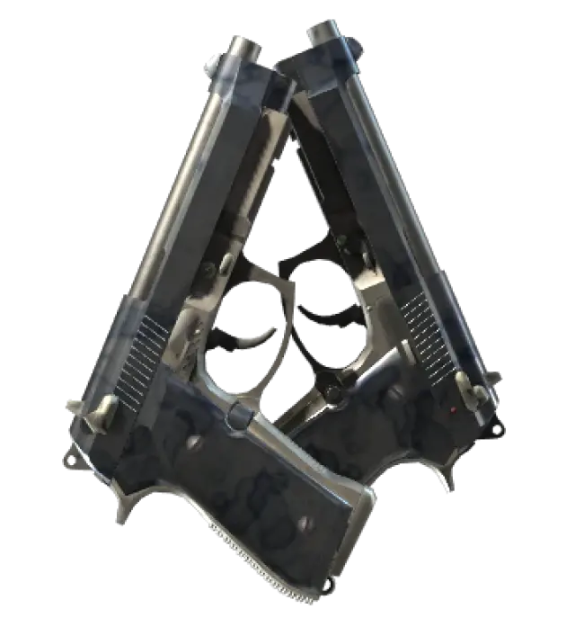 Souvenir Dual Berettas | Stained (Minimal Wear)