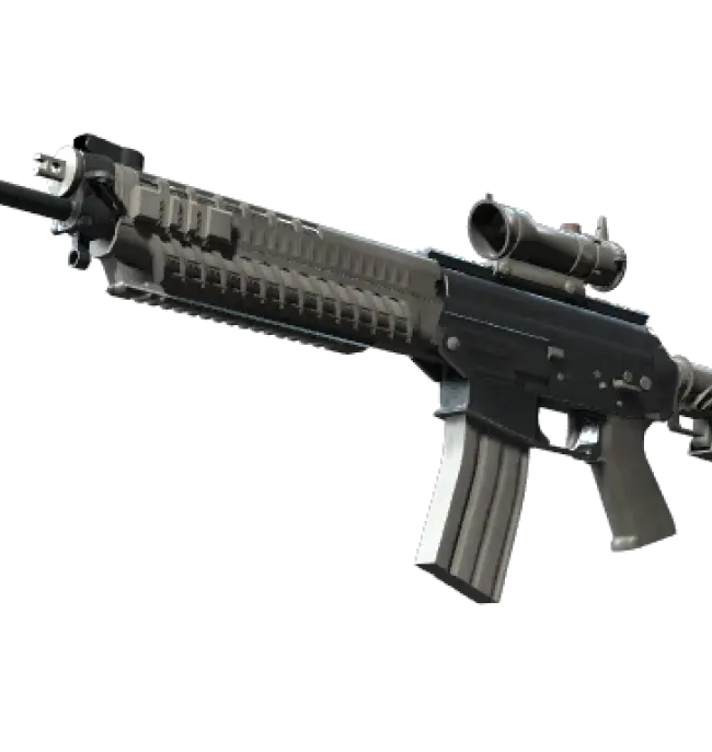 Souvenir SG 553 | Damascus Steel (Field-Tested)