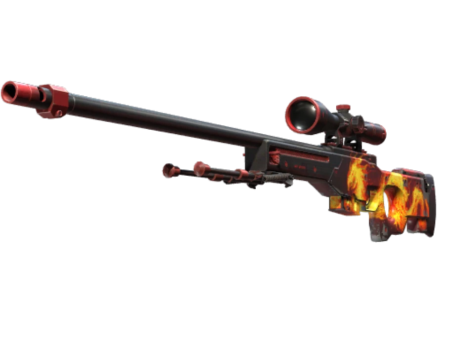 StatTrak™ AWP | Wildfire (Well-Worn)