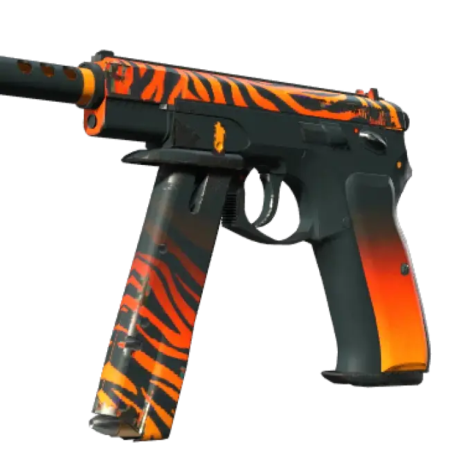 StatTrak™ CZ75-Auto | Tigris (Well-Worn)