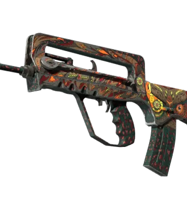 StatTrak™ FAMAS | Eye of Athena (Field-Tested)