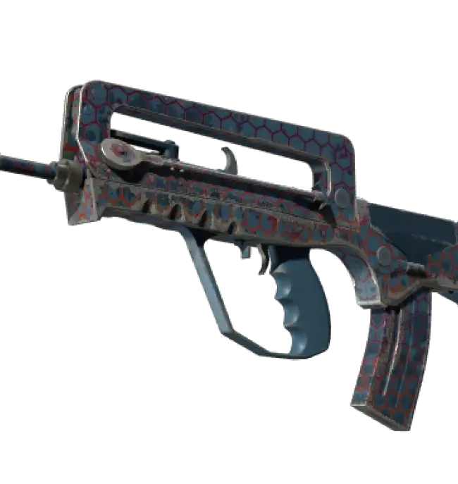 StatTrak™ FAMAS | Hexane (Well-Worn)
