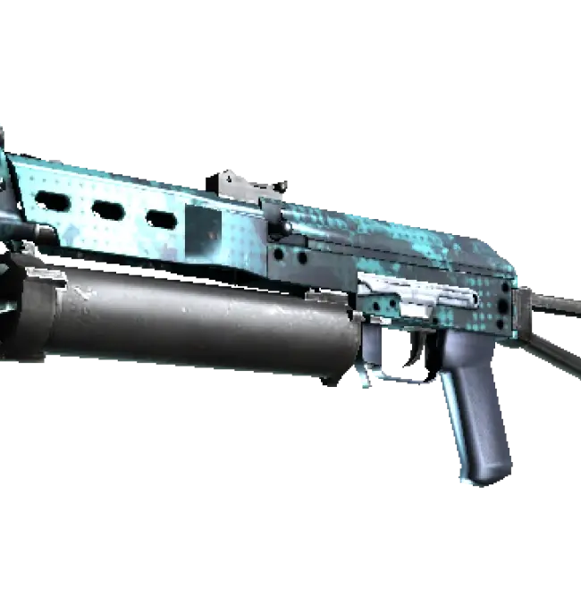 StatTrak™ PP-Bizon | Cobalt Halftone (Factory New)