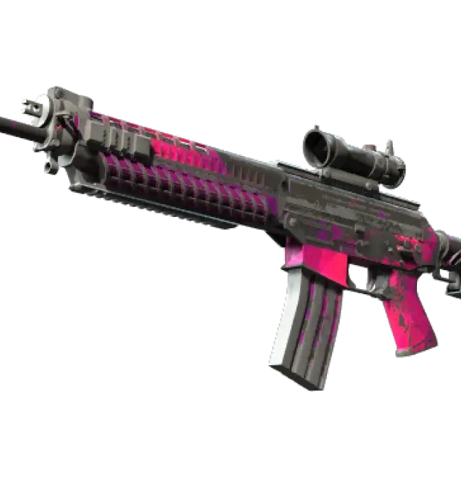 StatTrak™ SG 553 | Pulse (Battle-Scarred)