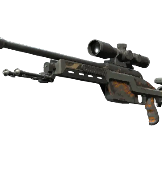 StatTrak™ SSG 08 | Death's Head (Battle-Scarred)