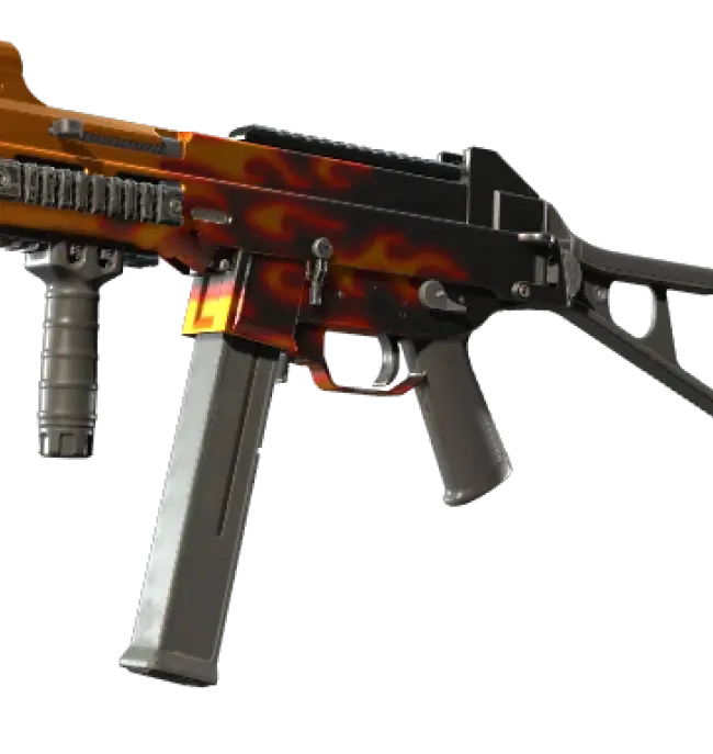 UMP-45 | Blaze (Minimal Wear)