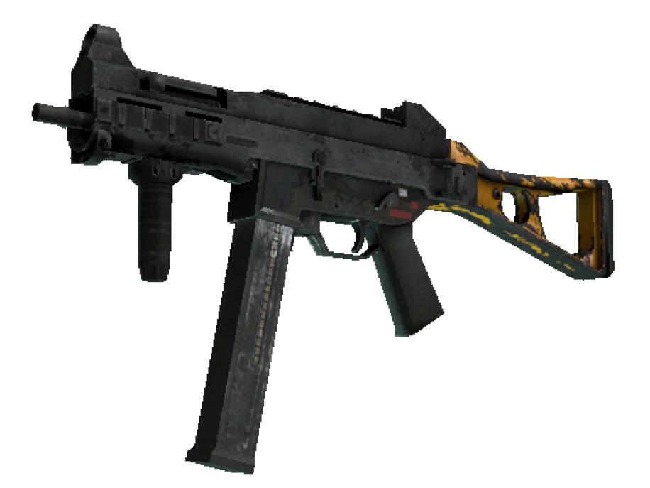 UMP-45 | Caramel (Battle-Scarred)