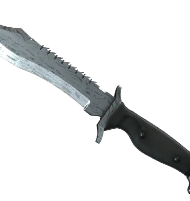 ★ Bowie Knife | Damascus Steel (Well-Worn)