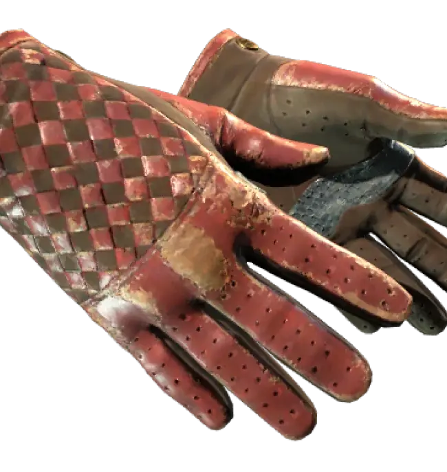 ★ Driver Gloves | Crimson Weave (Battle-Scarred)