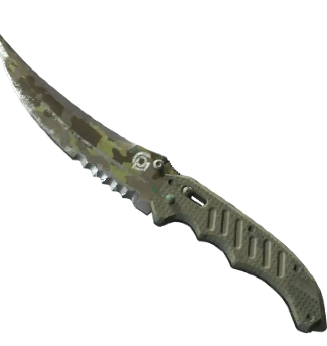 ★ Flip Knife | Boreal Forest (Battle-Scarred)