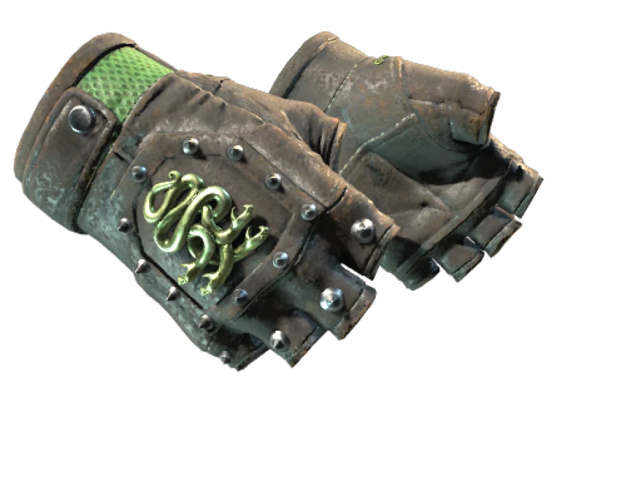 ★ Hydra Gloves | Emerald (Well-Worn)