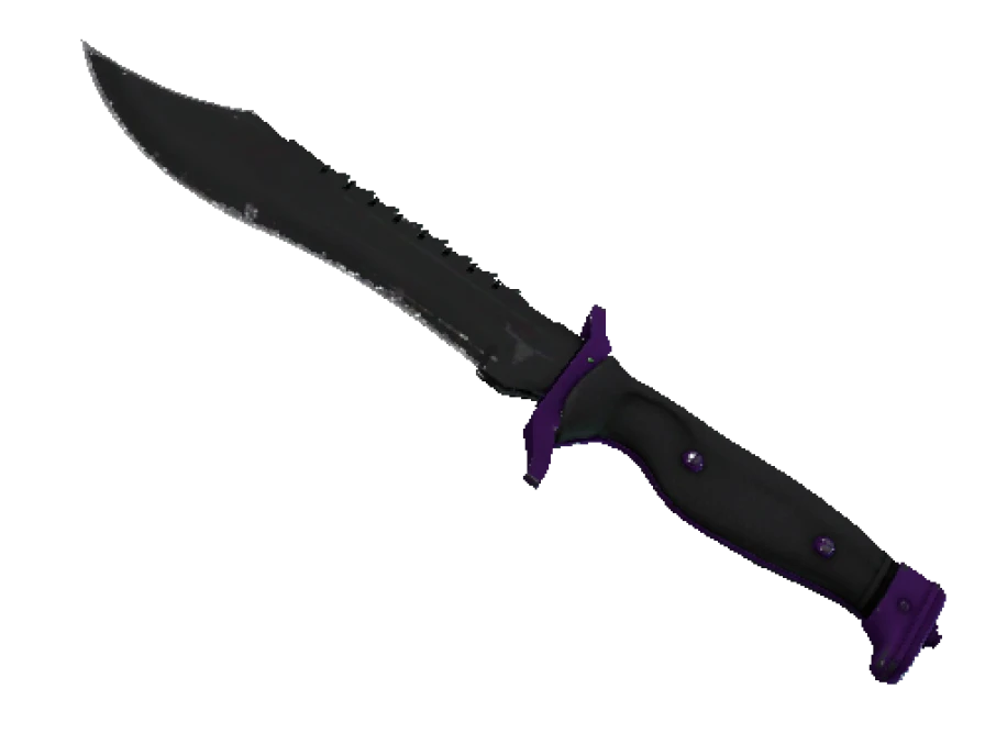★ StatTrak™ Bowie Knife | Ultraviolet (Well-Worn)