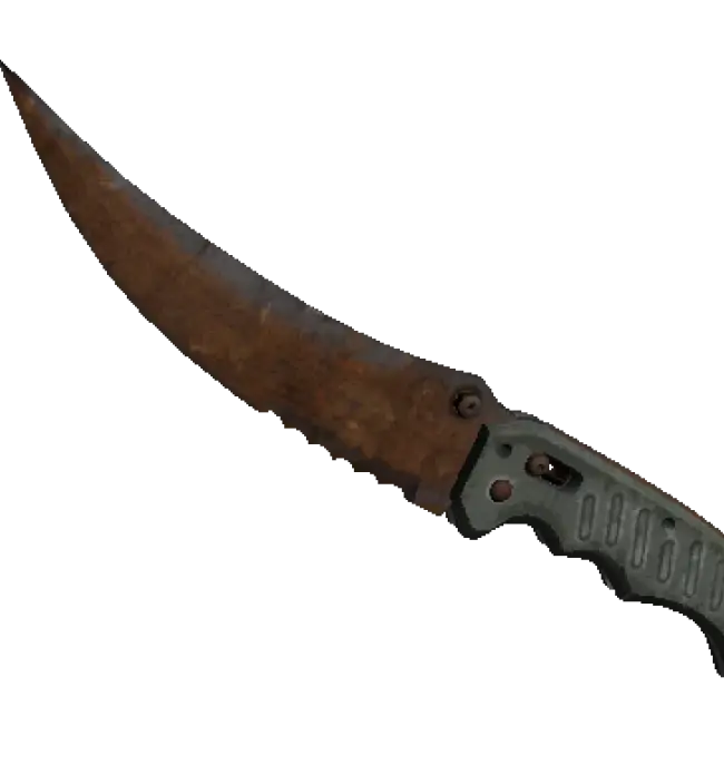 ★ StatTrak™ Flip Knife | Rust Coat (Battle-Scarred)