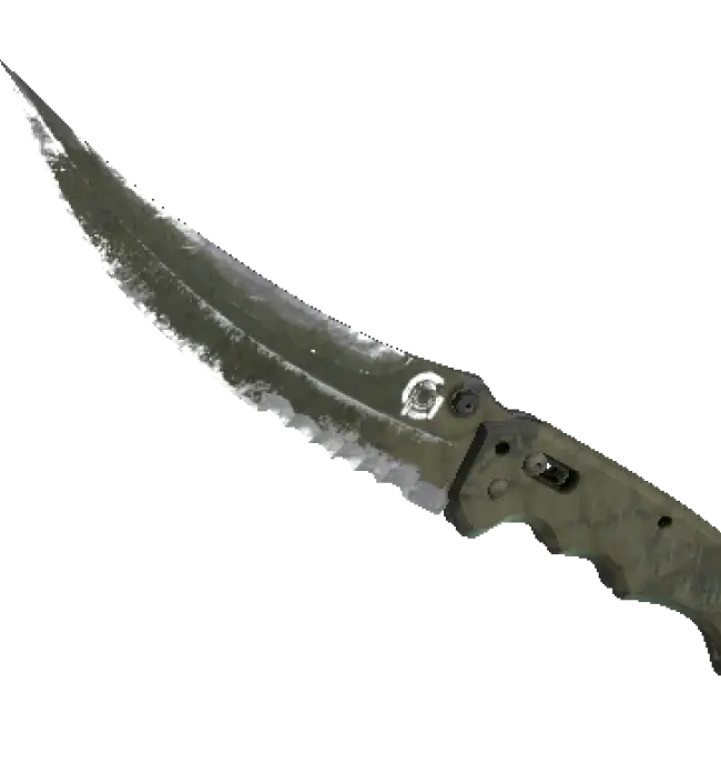 ★ StatTrak™ Flip Knife | Safari Mesh (Battle-Scarred)