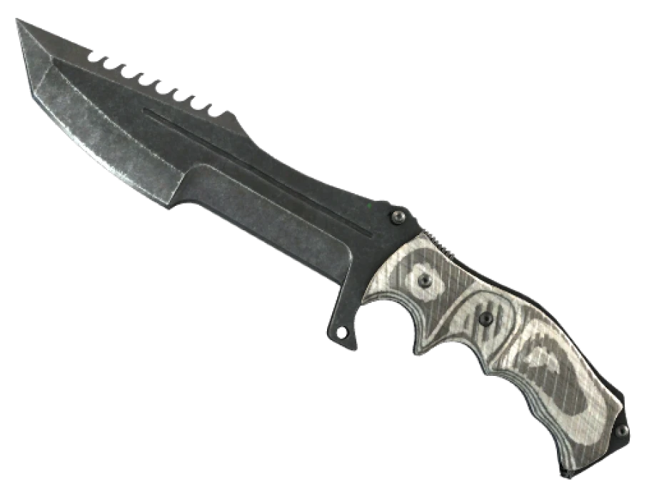 ★ StatTrak™ Huntsman Knife | Black Laminate (Field-Tested)