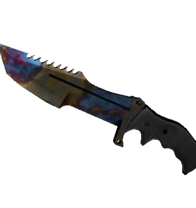 ★ StatTrak™ Huntsman Knife | Case Hardened (Well-Worn)