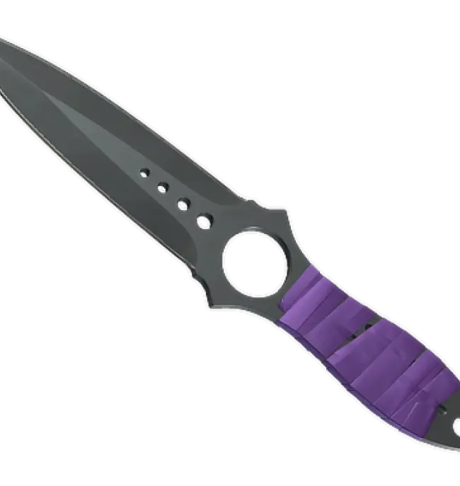 ★ StatTrak™ Skeleton Knife | Ultraviolet (Minimal Wear)