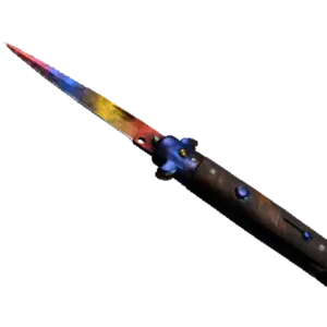 ★ StatTrak™ Stiletto Knife | Marble Fade (Factory New)