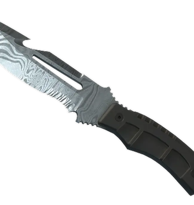 ★ StatTrak™ Survival Knife | Damascus Steel (Well-Worn)