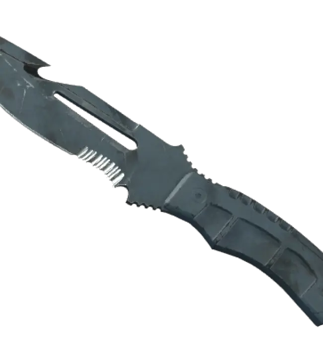 ★ StatTrak™ Survival Knife | Night Stripe (Battle-Scarred)