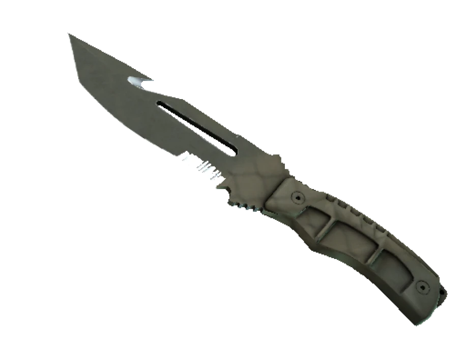 ★ StatTrak™ Survival Knife | Safari Mesh (Well-Worn)