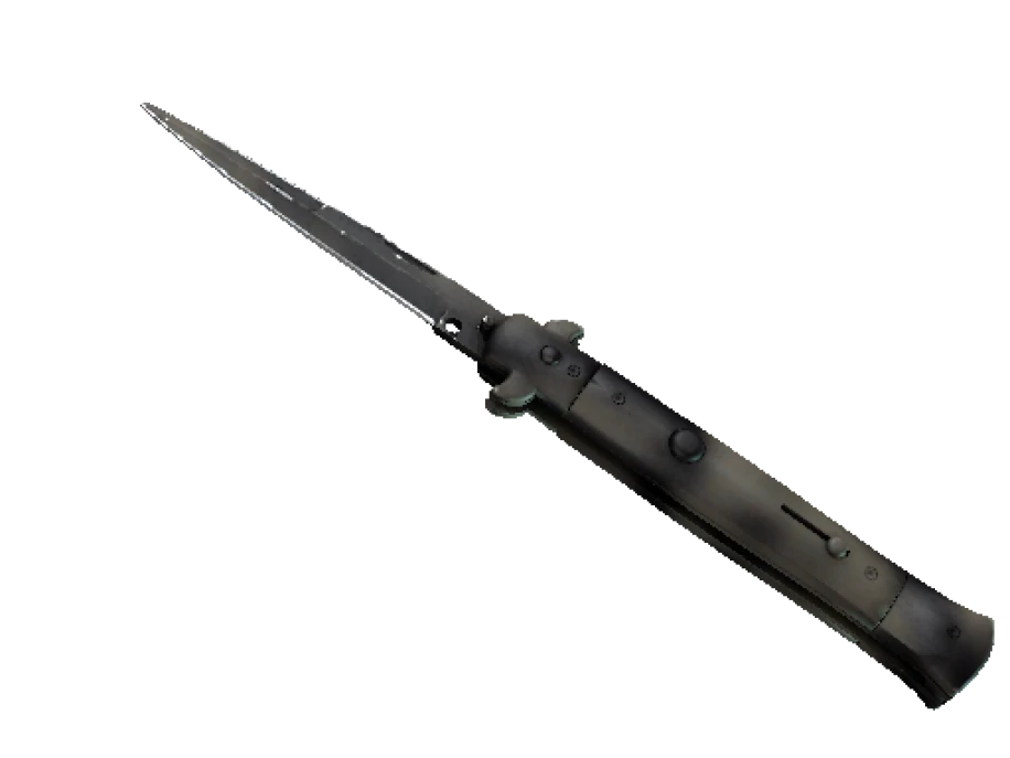 ★ Stiletto Knife | Scorched (Well-Worn)