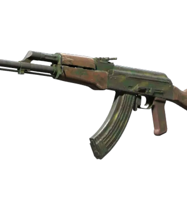 AK-47 | Jungle Spray (Battle-Scarred)