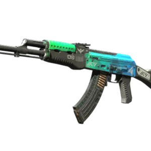 StatTrak™ AK-47 | Ice Coaled (Well-Worn)