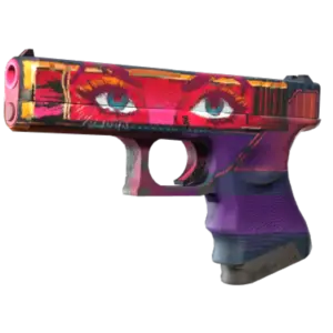 StatTrak™ Glock-18 | Vogue (Well-Worn)