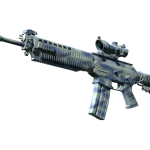 StatTrak™ SG 553 | Wave Spray (Minimal Wear)