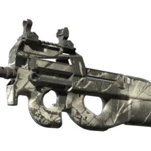 Souvenir P90 | Ash Wood (Well-Worn)