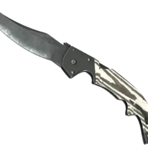 ★ Falchion Knife | Black Laminate (Minimal Wear)