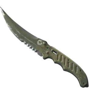 ★ Flip Knife | Safari Mesh (Battle-Scarred)