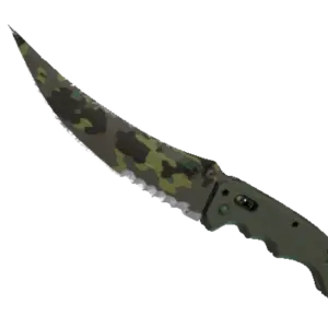 ★ StatTrak™ Flip Knife | Boreal Forest (Well-Worn)