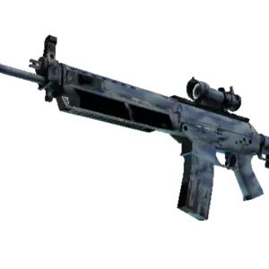 StatTrak™ SG 553 | Wave Spray (Well-Worn)